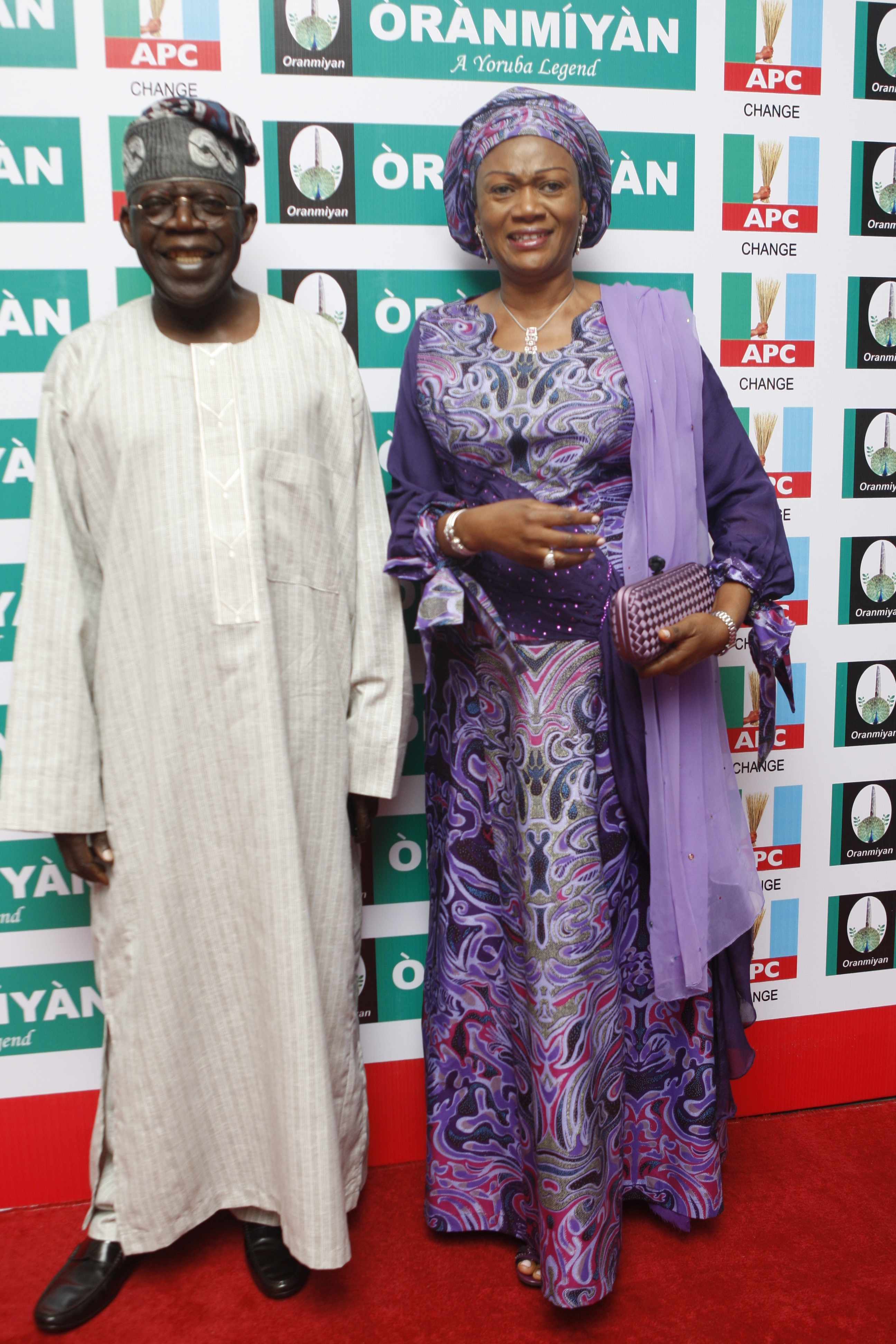 Image result for TINUBU AND WIFE